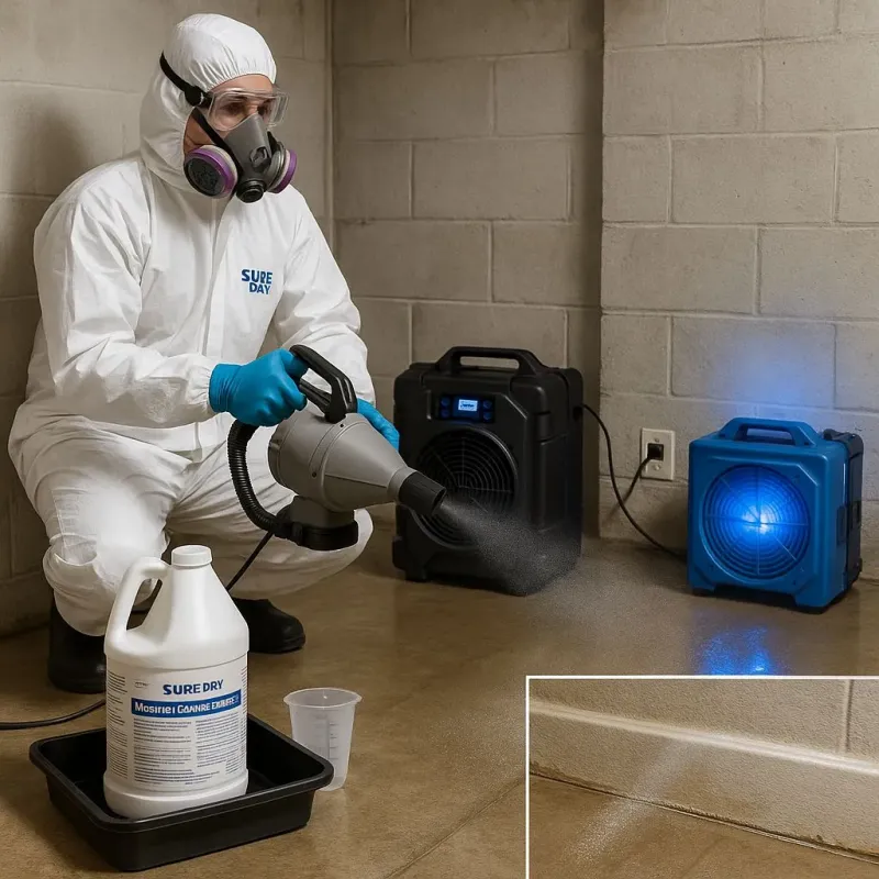 Sanitization and Odor Removal process in Jeanerette, LA