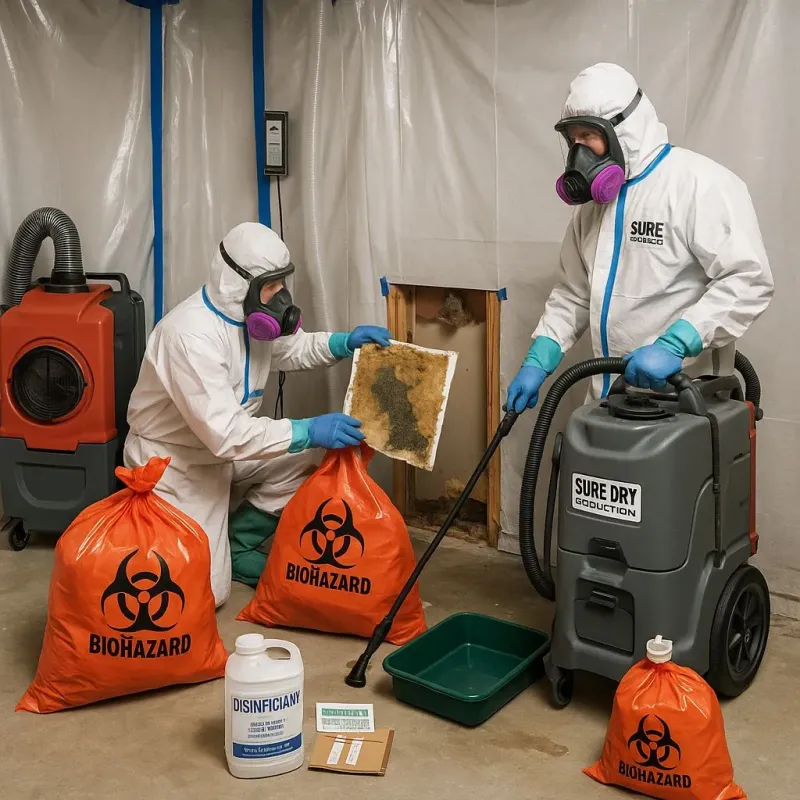 Contaminated Water Handling Protocols process in Jeanerette, LA