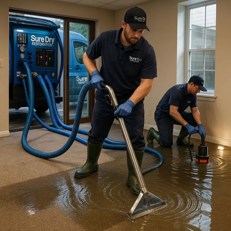 Water Extraction and Removal process in Jeanerette, LA